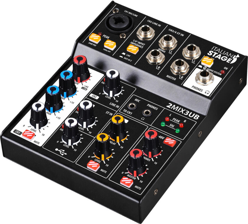 2mix3ub Analog Mikser 3-Kanaler