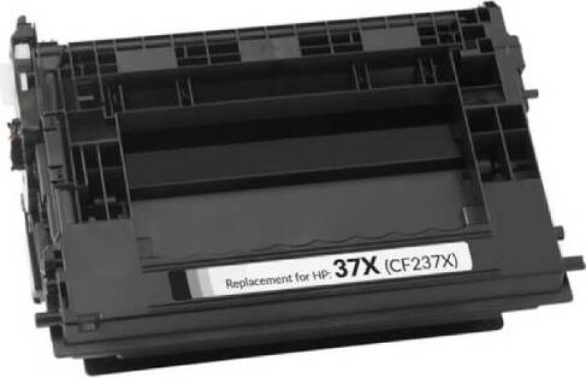 37X BK Toner - CF237X kompatibel - Svart 25000 sider