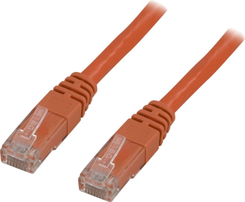 UTP Cat6 patchkabel 0,3m, orange