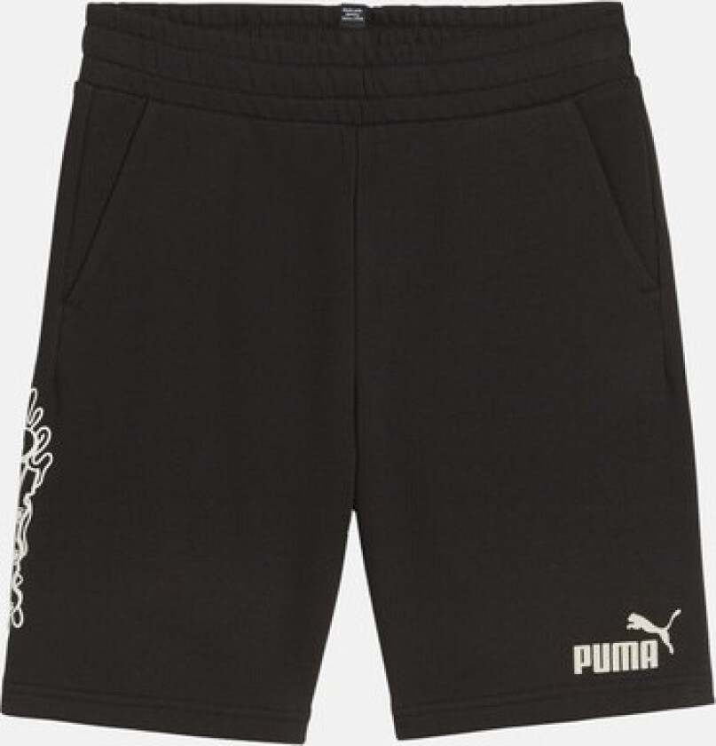 Ess+ Mid 90s Shorts Tr B, Puma Black, 152, Shorts