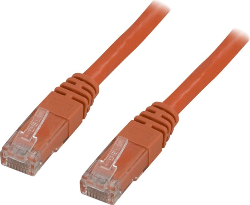 UTP Cat6 patchkabel 1m, oransj