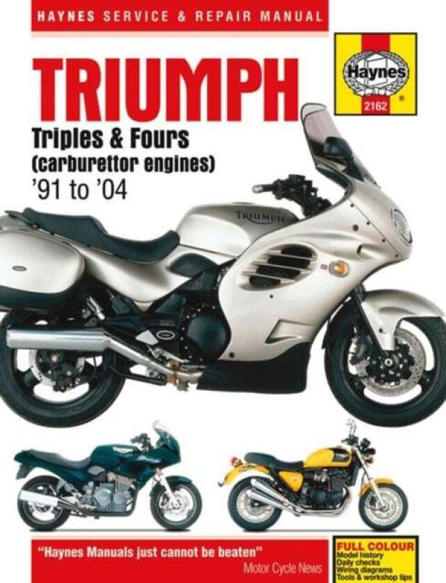 Triumph Triples & Fours (91-04) av Haynes Publishing