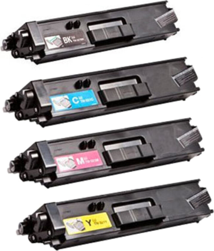 TN 329 combo pack 4 stk Toner - Kompatibel - BK/C/M/Y 24000 sider
