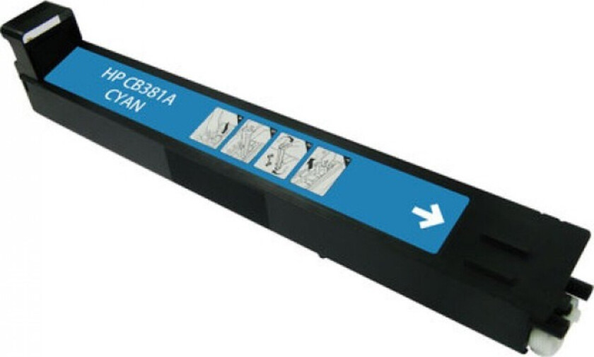 824A - CB381A Toner Kompatibel Cyan 21000 sider