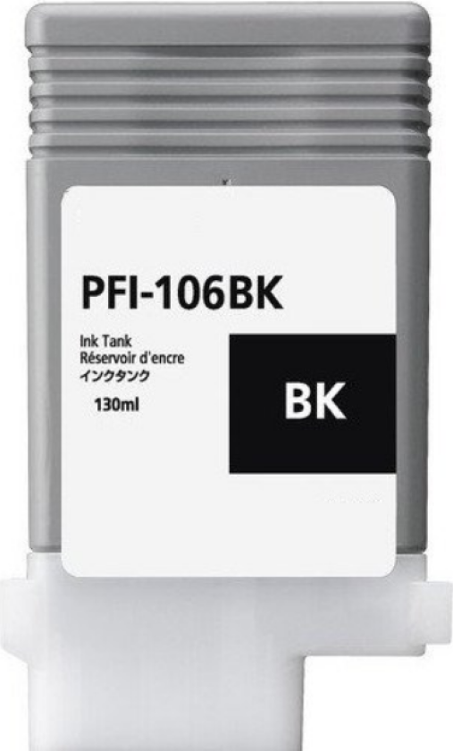 PFI-106 - 6621B001 blekkpatron Kompatibel Svart 130 ml