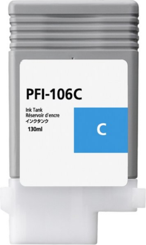 PFI-106 - 6622B001 blekkpatron Kompatibel Cyan 130 ml