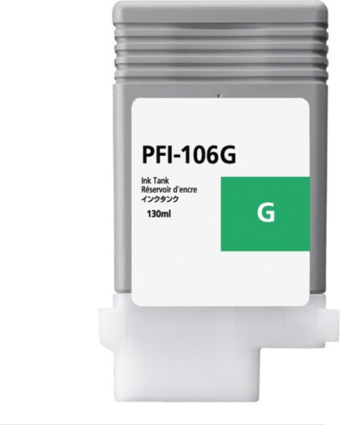 PFI-106 - 6628B001 blekkpatron Kompatibel Grøn 130 ml