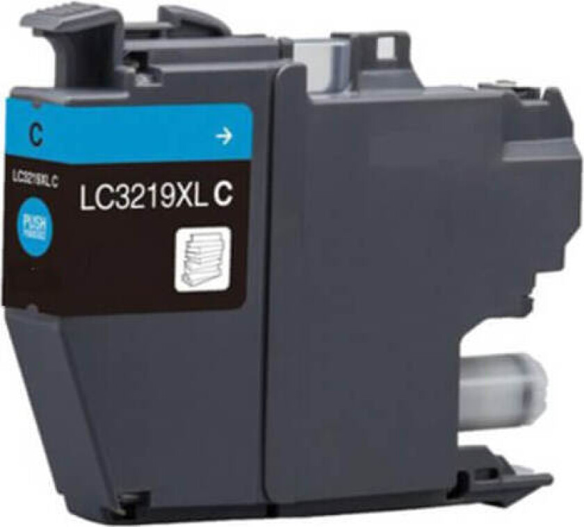Brother LC 3219 XL C blekkpatron - kompatibel - Cyan 30 ml