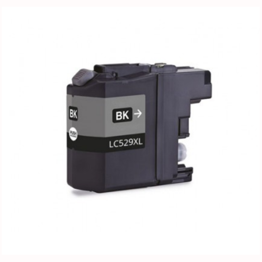 Brother LC 529 XL BK blekkpatron - kompatibel - Svart 58 ml