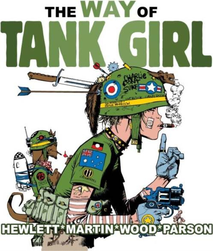 The Way of Tank Girl av Alan Martin, Jamie Hewlett