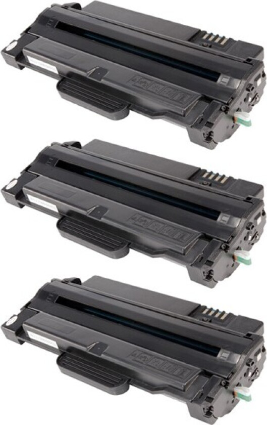 MLT-D1052L - SU758A combo pack 3 stk Toner Kompatibel Svart 7500 sider