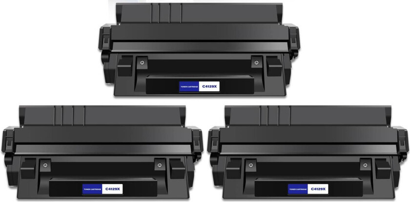 29X BK combo pack 3 stk Toner - C4129X Kompatibel - Svart 30000 sider
