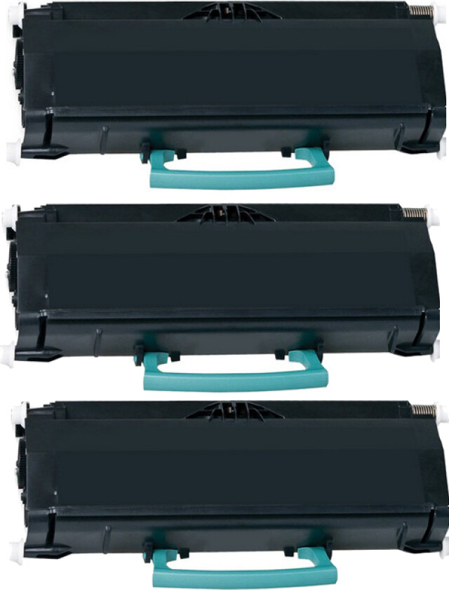 E360 BK combo pack 3 stk Toner - E360H11E Kompatibel - Svart 27000 sider