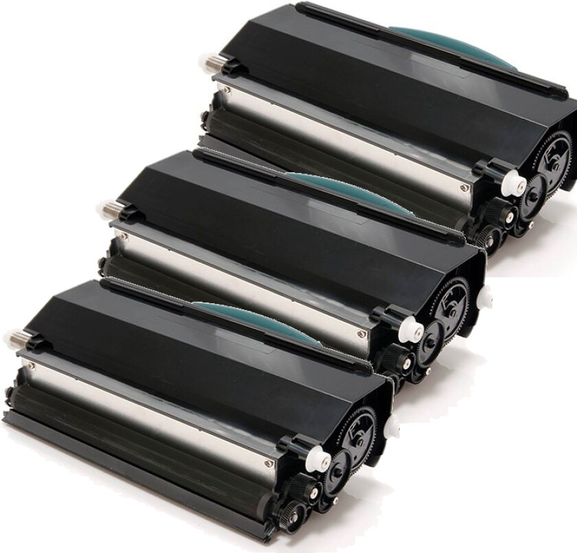 E260 BK combo pack 3 stk Toner - E260A11E Kompatibel - Svart 10500 sider