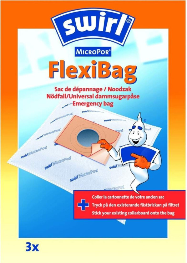 Dammsugarpåsar SOS Flexibag 3
