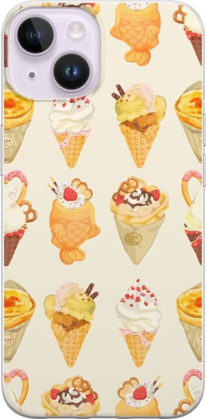 Mobildeksel til Apple iPhone 15 Plus med Glassig motiv