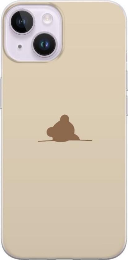 Mobildeksel til Apple iPhone 14 Plus med Nalle motiv