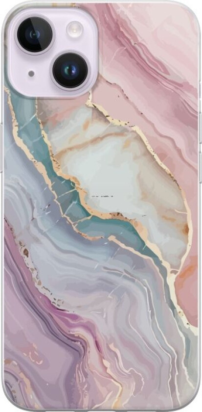 Mobildeksel til Apple iPhone 14 Plus med Marmor motiv