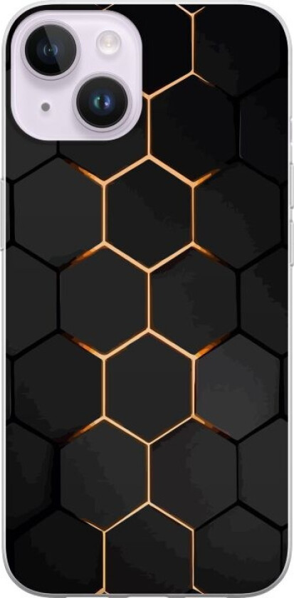 Mobildeksel til Apple iPhone 14 Plus med Luksuriøst Mønster motiv