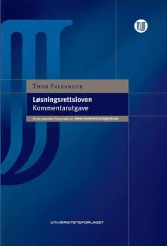 Løsningsrettsloven av Thor Falkanger