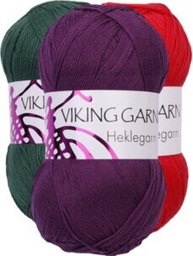 Garn Viking Heklegarn 12/4