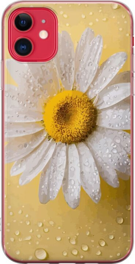 Mobildeksel til Apple iPhone 11 med Porselensblomst motiv