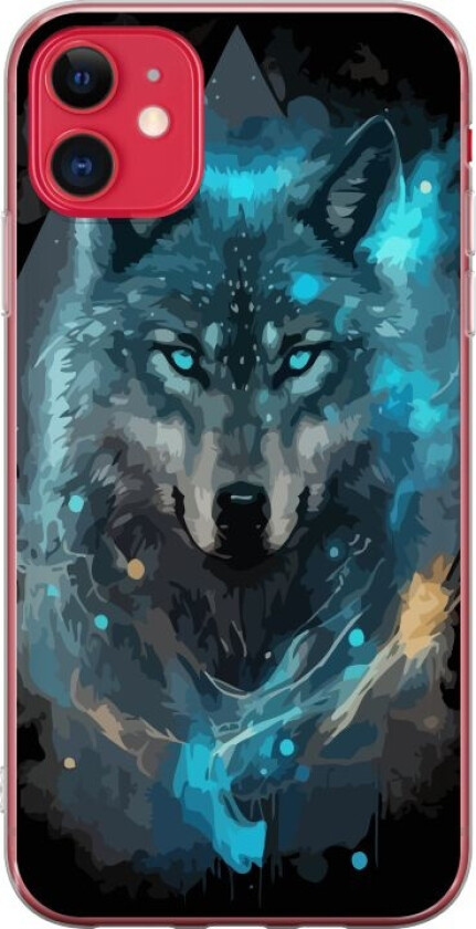 Mobildeksel til Apple iPhone 11 med Ulve motiv