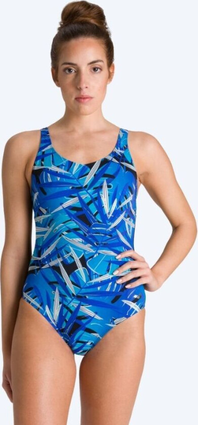 badedrakt til damer - Tina Wing - Blå/svart