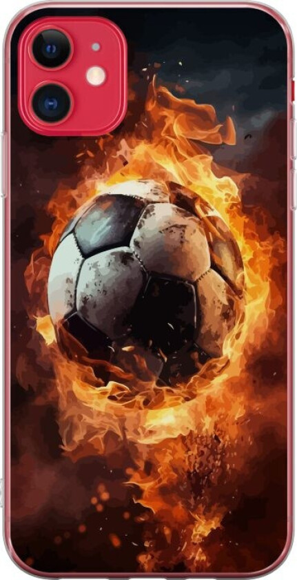 Mobildeksel til Apple iPhone 11 med Fotball motiv