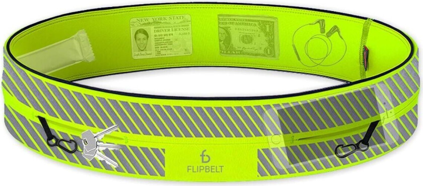 Flipbelt Flipbelt Classic Reflective Neon S