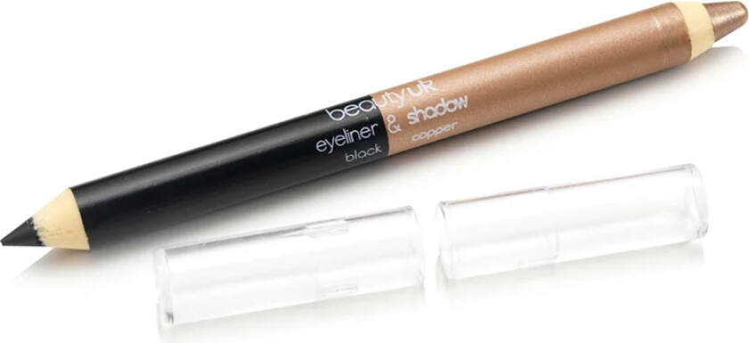 Beauty UK Double Ended Jumbo Pencil no.4 - Black&Copper
