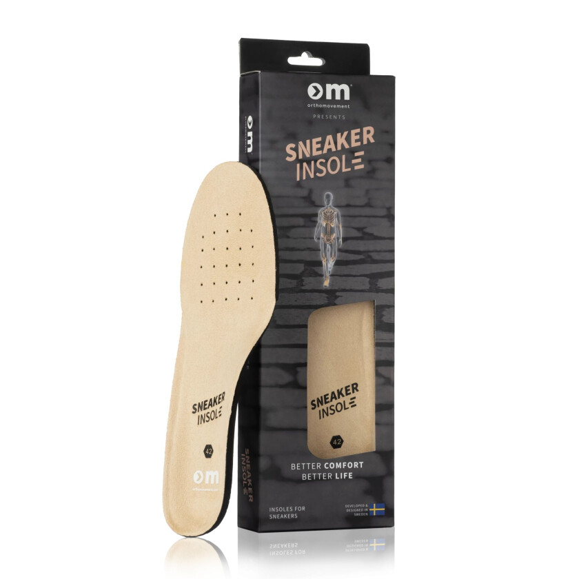 Sneaker Insole, innlegssåle sneakers Beige