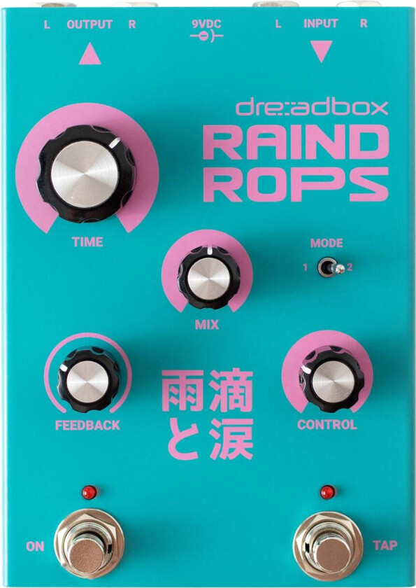 Raindrops Delay, Pitch, Reverb