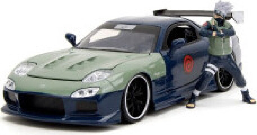 Bilde av Naruto Shippuden Lekebil M/ Figur 1:24 - 1993 Mazda Rx-7