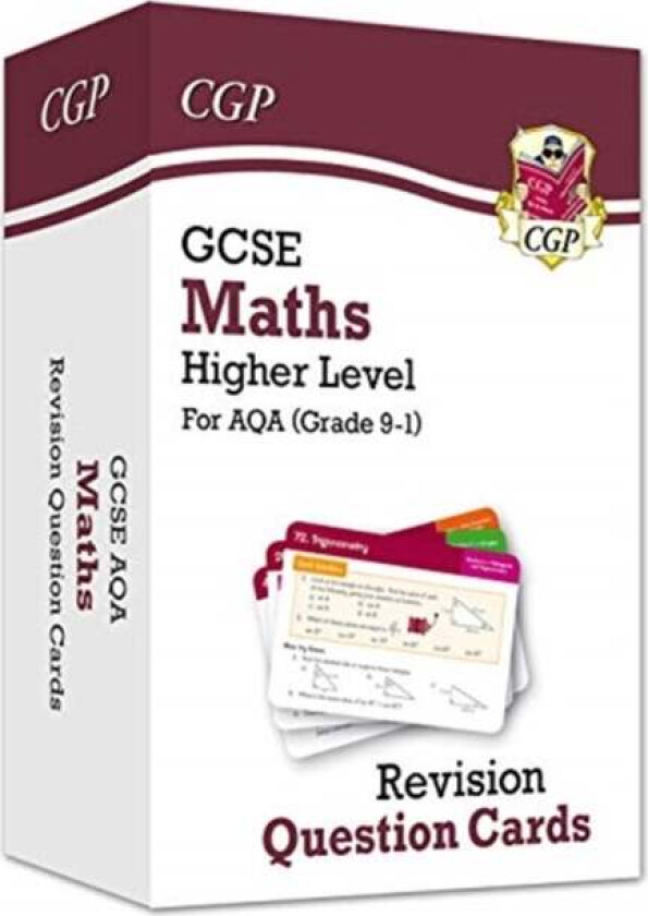 GCSE Maths AQA Revision Question Cards - Higher av CGP Books
