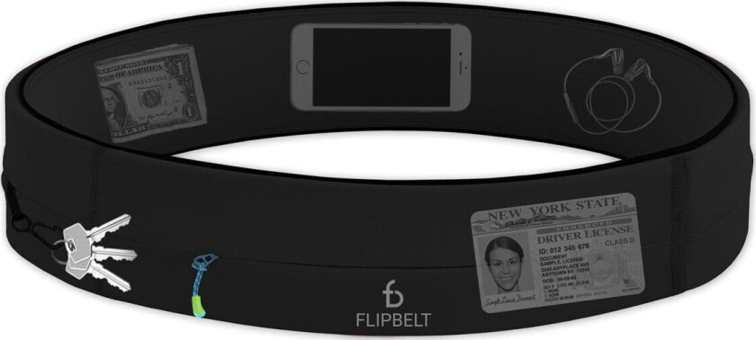 Flipbelt Flipbelt Zipper Black M