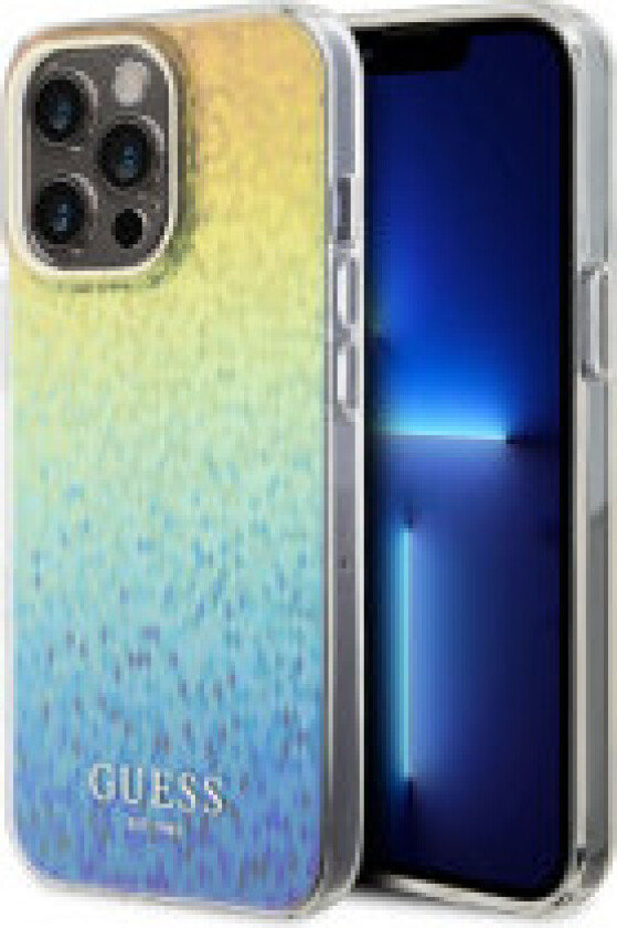 Guess IML Faceted Mirror Disco Iridescent - Deksel til iPhone 15 Pro Max