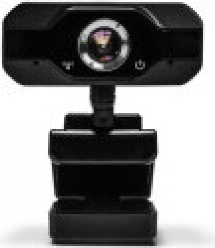 Lindy FHD 1080p Webcam med Mikrofon Bildwinkel 110° 360° 43300