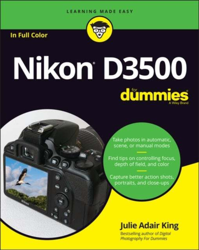 Nikon D3500 For Dummies av Julie Adair (Indianapolis Indiana) King