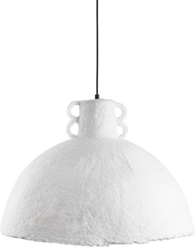 Maché pendel Ø 50 cm Hvit