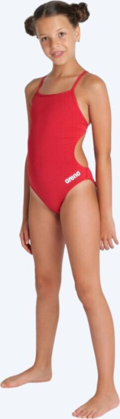 badedrakt til jenter - Team Challenge Solid - Rød