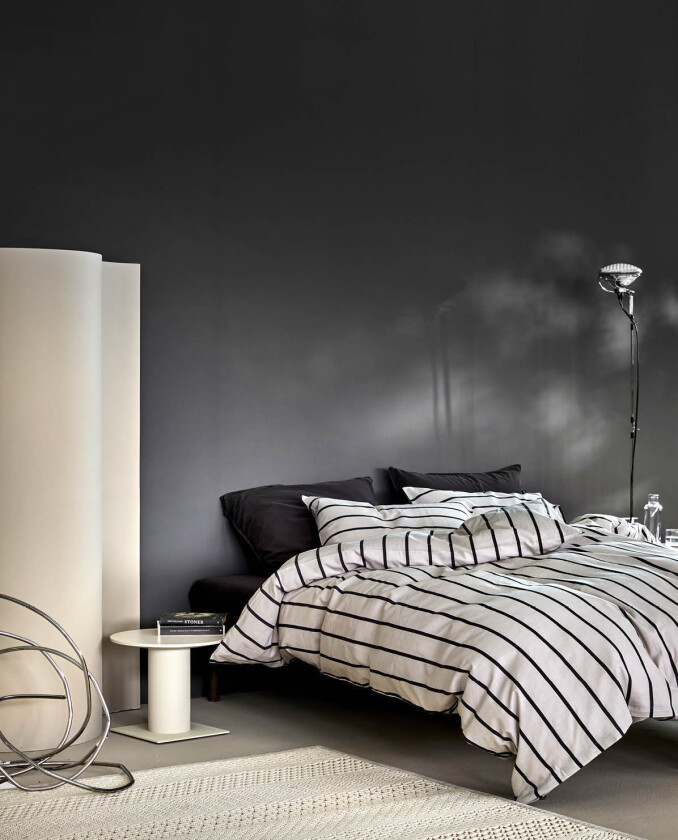 Odin sengesett dempet sort