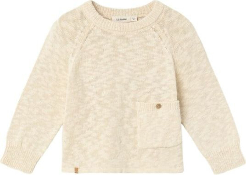 - Genser Strikket Jeff Bleached Sand