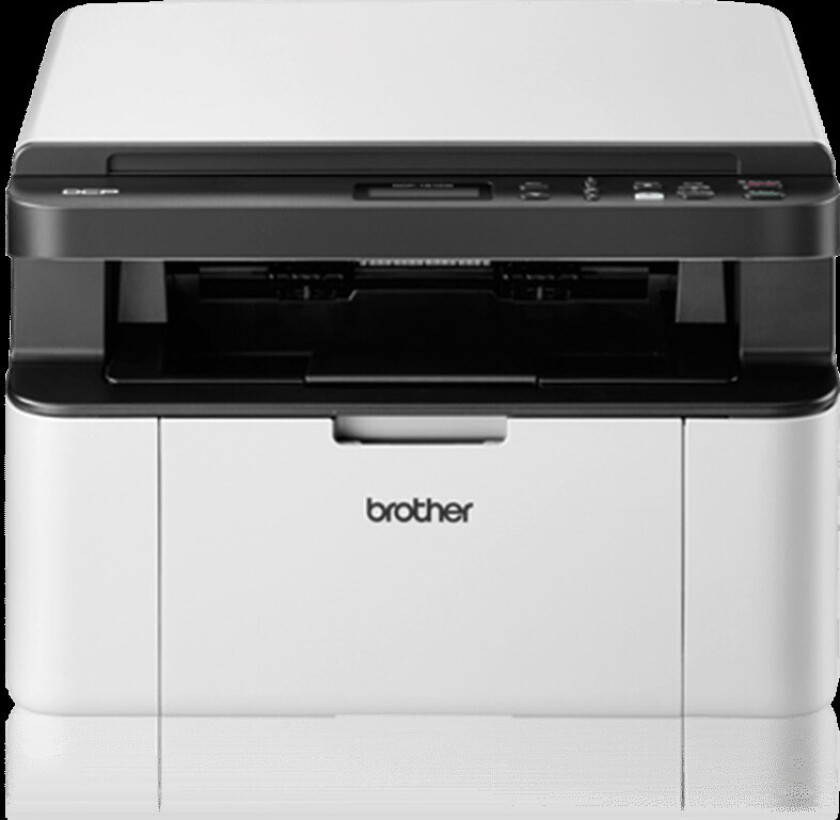 DCP-1610W multifunksjons laserskriver - svart/hvit (WiFi/USB)