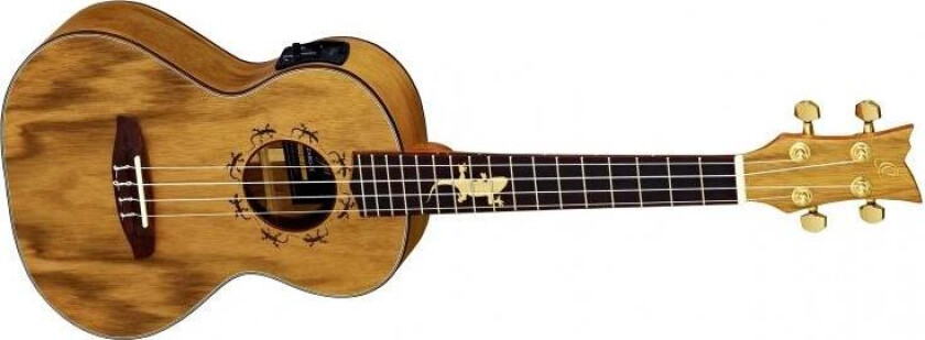 Ortega Lizard-Te-Gb Tenor Ukulele Med Mik, Med Gigbag