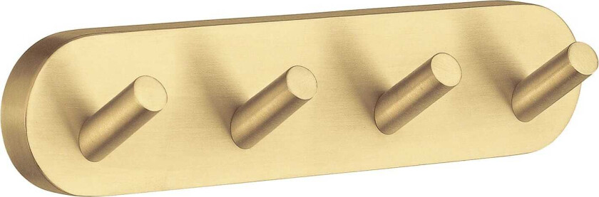 Home knaggrekke, børstet messing