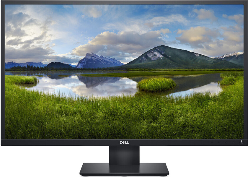 DELL TFT E2720HS LED PC-skjerm - 27tm, 1920x1080/60Hz, IP-er, 5ms, HDMI/VGA - 19,7W