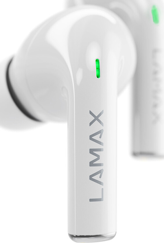Lamax Clips1 ørepropper - USB-C, Bluetooth 5.1 (40 timer) berøringskontroll - svart