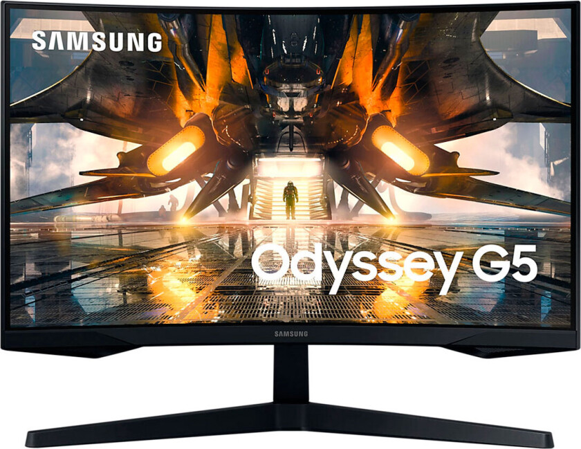 27" QHD Gaming Monitor Odyssey G5 Curved, Black