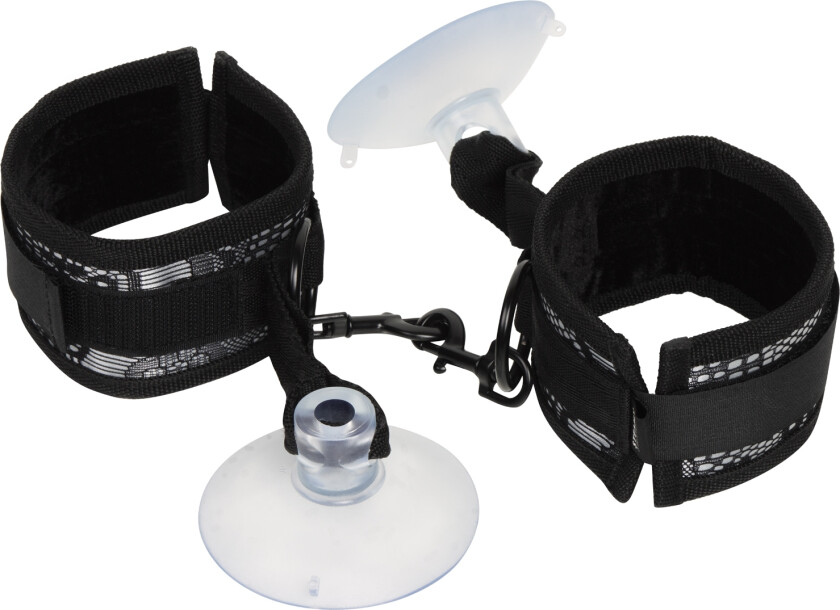 Håndleddsmansjetter med Sugekopp - Svart